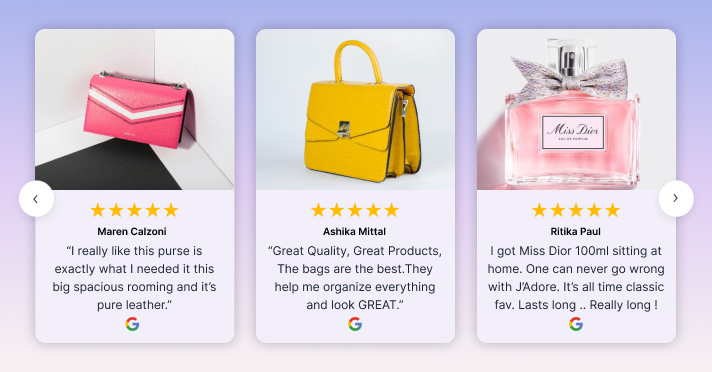 Slider Google Reviews Widget